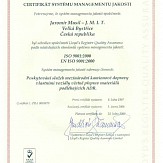 certifikat iso 9001 b